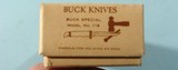 BUCK MODEL 119 USA MADE 6” SPECIAL HUNTING KNIFE W/SHEATH NEW IN BOX. - 4 of 4