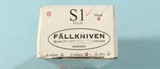FALLKNIVEN AB SWEDISH MADE MODEL S1 5 1/4” FIGHTING KNIFE W/CORDURA SHEATH NEW IN BOX. - 5 of 5