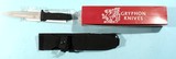 GRYPHON KNIVES M30A1 6 1/4” FIGHTING KNIFE AND SHEATH NEW IN BOX. - 1 of 5