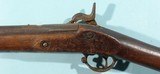 CIVIL WAR U.S. MODEL 1861 PERCUSSION .58 CAL. “CUT-DOWN” RIFLE-MUSKET. - 7 of 8