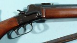 REMINGTON-HEPBURN NO. 3 SINGLE SHOT CUSTOM CONVERSION .219 ZIPPER CAL. SPORTING RIFLE. - 3 of 12