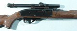 1960 REMINGTON NYLON 66 .22LR SEMI-AUTO RIFLE WITH PERIOD WEAVER SCOPE. - 3 of 7