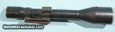 WW2 GERMAN WEHRMACHT LUFTWAFFE AFRIKA CORPS BEK CODE Z.F. 3X8 II ANTI FLAK TANK SNIPER SCOPE W/ MOUNT.