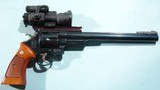 1984 RARE SMITH & WESSON MODEL 29-3 29 3 .44 MAGNUM SILHOUETTE 10 5/8" PRE-LOCK REVOLVER W/ OPTIC. - 1 of 7