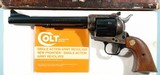 1970 COLT NEW FRONTIER 2ND GENERATION SINGLE ACTION ARMY 44 SPECIAL CAL. 7 1/2” BLUE & CASE HARDENED REVOLVER CA. 1970 IN ORIG. BOX. - 2 of 10