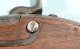 MEXICAN WAR to CIVIL WAR HARPERS FERRY U.S. MODEL 1842 PERCUSSION MUSKET DATED 1845. - 6 of 9