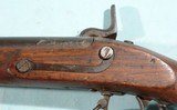 MEXICAN WAR to CIVIL WAR HARPERS FERRY U.S. MODEL 1842 PERCUSSION MUSKET DATED 1845. - 5 of 9