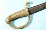 NAPOLEONIC WARS FRENCH AN IX INFANTRY SWORD/HANGER CA. 1810-14. - 2 of 8