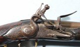 REVOLUTIONARY WAR ERA FRENCH FLINTLOCK HOLSTER PISTOL SIGNED LA CAILLE CA. 1770’S. - 3 of 9