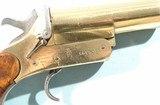 WW1 or WWII ORIGINAL BRITISH WEBLEY & SCOTT BRASS MK.III OR MARK 3 "1915" BRASS SIGNAL OR FLARE PISTOL. - 2 of 6