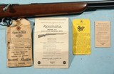 REMINGTON MODEL 341 OR 341-P SPORTMASTER .22 S,L,LR CAL. RIFLE CA. 1930’S WITH IT'S ORIG. HANGING TAGS & MANUAL. - 10 of 10