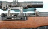 WW2 GERMAN WALTHER G43 OR G.43 (CODE DUV/44) SNIPER RIFLE WITH ZF-4 SCOPE. - 10 of 12