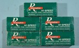 LOT OF 5 BOXES (100 ROUNDS TOTAL) .221 REMINGTON FIREBALL 50GR. PSP FACTORY AMMUNITION, INDEX # 5221. - 2 of 3