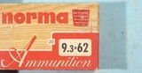 FIVE BOXES (100 RNDS, 20 PER BOX) FACTORY NORMA 9.3X62 MAUSER AMMO OR AMMUNITION. - 3 of 4