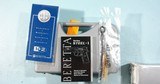 LIKE NEW IN BOX BERETTA 96 STEEL 1 SA (SINGLE ACTION ONLY) .40S&W PISTOL, CIRCA 2004. - 6 of 8