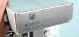 LIKE NEW IN BOX BERETTA 96 STEEL 1 SA (SINGLE ACTION ONLY) .40S&W PISTOL, CIRCA 2004. - 8 of 8