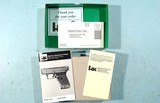 ORIGINAL EMPTY BOX & MANUAL HECKLER & KOCH HK P7M10 OR P7 M10 SQUEEZECOCKER PISTOL, CIRCA 1990'S. - 4 of 4
