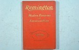 ORIGINAL VINTAGE REMINGTON FIREARMS & AMMUNITION CATALOG NO. 107 FROM 1923. - 1 of 10