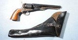 NAVY ARMS CO. REPRODUCTION COLT MODEL 1861 PERCUSSION .36 CAL. NAVY REVOLVER CA. 1960’S-70’S. - 1 of 7