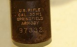 PRE WW2 SPRINGFIELD U.S. M-1 OR M1 GARAND .30-06 RIFLE RECEIVER. CIRCA DEC. 1940. - 1 of 5