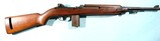 EXCEPTIONAL WW2 INLAND MFG. DIV. / GENERAL MOTORS U.S. M-1 OR M1 .30 CAL. CARBINE DATED 4-44. - 1 of 12