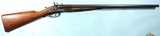 ANTIQUE REMINGTON WHITMORE LIFTER GRADE 1 MODEL 1874 12GA. FLUID STEEL HAMMER 30" SHOTGUN. - 1 of 16