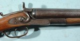 ANTIQUE REMINGTON WHITMORE LIFTER GRADE 1 MODEL 1874 12GA. FLUID STEEL HAMMER 30" SHOTGUN. - 4 of 16
