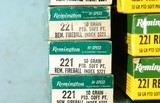 LOT OF 10 BOXES (200 ROUNDS TOTAL) .221 REMINGTON FIREBALL 50GR. PSP FACTORY AMMUNITION, INDEX # 5221 & R221F. - 2 of 3