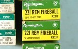 LOT OF 10 BOXES (200 ROUNDS TOTAL) .221 REMINGTON FIREBALL 50GR. PSP FACTORY AMMUNITION, INDEX # 5221 & R221F. - 3 of 3