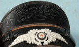 WW2 GERMAN FALLSCHIRMJAGER PARATROOPER NCO VISOR CAP. - 7 of 10