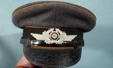 WW2 GERMAN FALLSCHIRMJAGER PARATROOPER NCO VISOR CAP. - 1 of 10