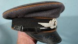 WW2 GERMAN FALLSCHIRMJAGER PARATROOPER NCO VISOR CAP. - 2 of 10