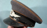 WW2 GERMAN FALLSCHIRMJAGER PARATROOPER NCO VISOR CAP. - 3 of 10