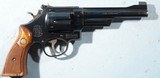 SMITH & WESSON MODEL 27 OR 27-2 .357 MAG. CAL. 6” REVOLVER, CIRCA 1969. - 2 of 5