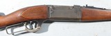 EARLY PRE-WAR SAVAGE MODEL 99 TAKE-DOWN .303 SAVAGE CAL. CARBINE MANUFACTURED IN 1924. - 3 of 8