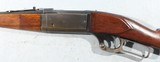 EARLY PRE-WAR SAVAGE MODEL 99 TAKE-DOWN .303 SAVAGE CAL. CARBINE MANUFACTURED IN 1924. - 5 of 8