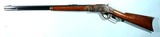ANTIQUE WINCHESTER MODEL 1873 .32WCF LEVER ACTION RIFLE, CIRCA 1886. - 2 of 13