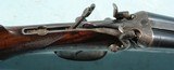 J.P. SAUER & SON HAMMER DRILLING 16GA. BY 16GA. BY 9.3x72 COMBINATION GUN, CIRCA 1903. - 6 of 15