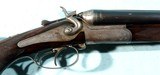 J.P. SAUER & SON HAMMER DRILLING 16GA. BY 16GA. BY 9.3x72 COMBINATION GUN, CIRCA 1903. - 4 of 15