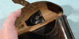 WW2 GERMAN ARMY P08 OR P-08 LUGER PISTOL HOLSTER DATED 1936. - 4 of 8