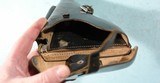 WW2 GERMAN ARMY P08 OR P-08 LUGER PISTOL HOLSTER DATED 1936. - 6 of 8