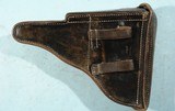 WW2 GERMAN ARMY P08 OR P-08 LUGER PISTOL HOLSTER DATED 1936. - 2 of 8