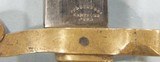 EXCELLENT COLLINS U.S.N. NAVY MODEL 1861 “PLYMOUTH” RIFLE SABER BAYONET AND SCABBARD. - 4 of 4