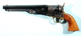 REPLICA ARMS CO. REPRODUCTION COLT 1861 .36 CAL. PERCUSSION NAVY REVOLVER. - 1 of 9