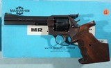 MANURHIN MR 73 .32 S&W LONG CAL. 6” SINGLE ACTION MATCH REVOLVER W/ORIG. BOX CA. 1990. - 3 of 10