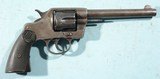 COLT MODEL 1903 NEW ARMY & NAVY DOUBLE ACTION .41 LONG COLT CAL. 6” REVOLVER CA. 1903. - 1 of 7