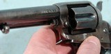 COLT MODEL 1877 DOUBLE ACTION LIGHTNING .38 COLT CAL. 4 1/2” REVOLVER CIRCA 1903. - 7 of 10