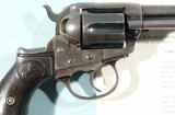 COLT MODEL 1877 DOUBLE ACTION LIGHTNING .38 COLT CAL. 4 1/2” REVOLVER CIRCA 1903. - 2 of 10