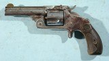SMITH & WESSON SECOND MODEL .32 S&W CAL. 3 1/2’ SINGLE ACTION REVOLVER CA. 1880’S. - 2 of 7