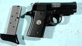 COLT MUSTANG MK IV SERIES 80 SEMI-AUTO .380 ACP PISTOL W/EXTRA EXTENDED MAGAZINE. - 2 of 8